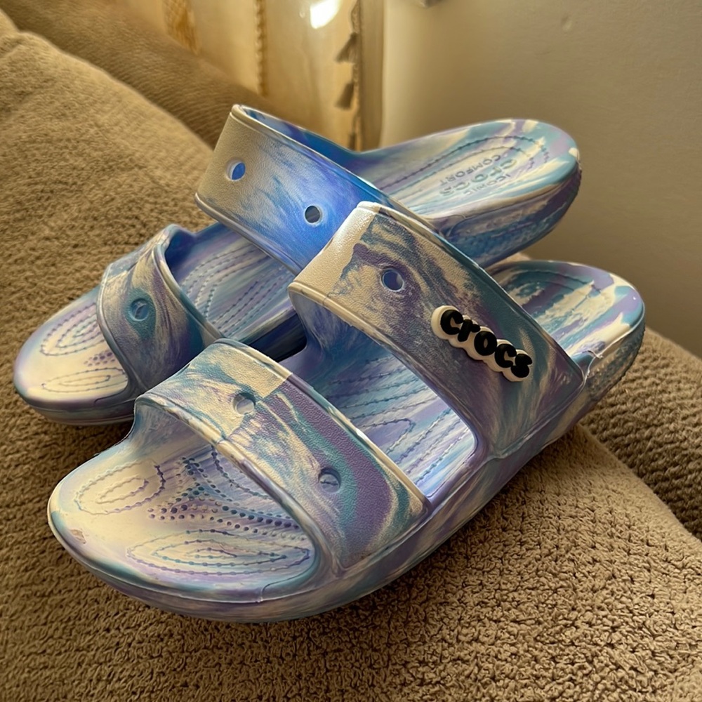 Croc sandals